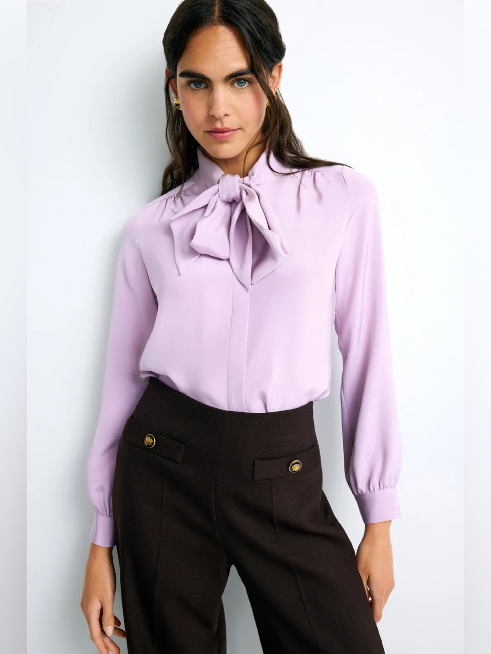 RTR Ann Mashburn Silk Blouse (0412)